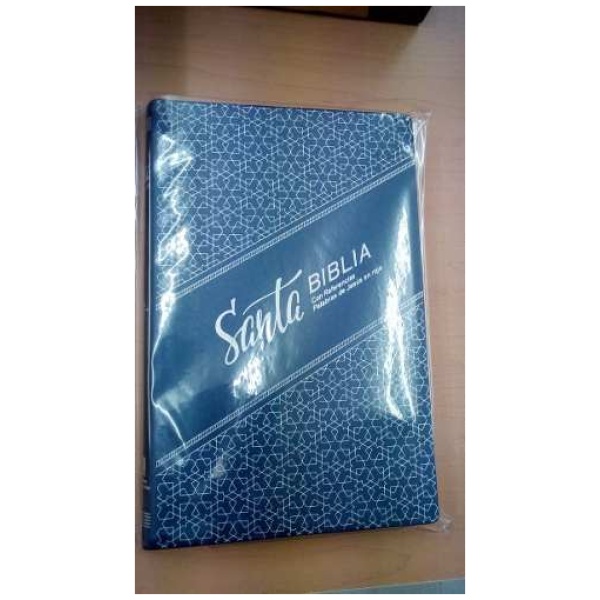 Biblia Rvr60 Azul Económica Grande - Image 4