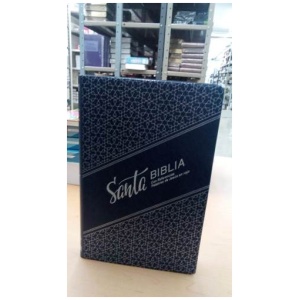 Biblia Rvr60 Azul Económica Grande