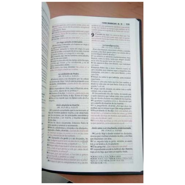 Biblia Rvr60 Azul Económica Grande - Image 5
