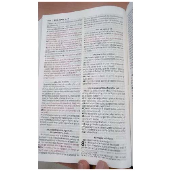 Biblia Rvr60 Azul Económica Grande - Image 6