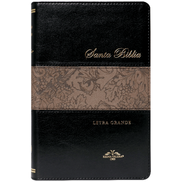 Biblia Rv1909 lt Grande Imit Piel Negro VR065LG - Image 2