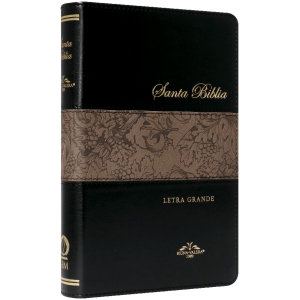 Biblia Rv1909 lt Grande Imit Piel Negro VR065LG