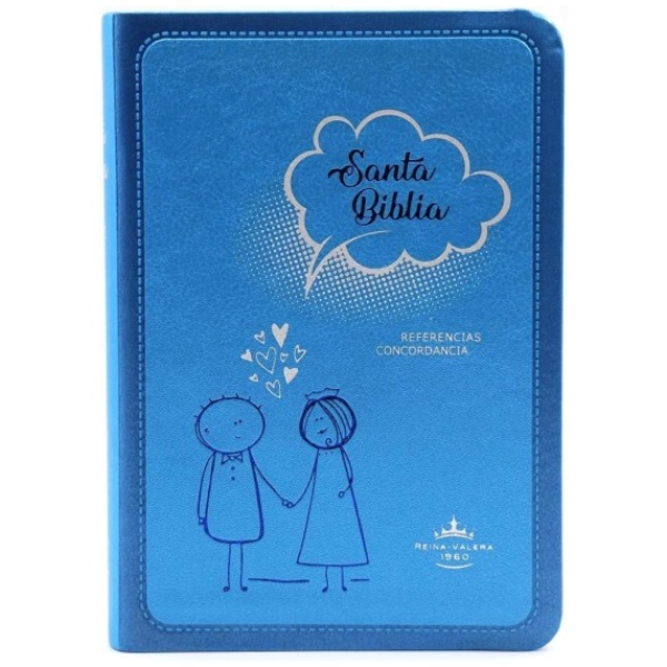 Biblia RVR60 Azul Amour - Image 2