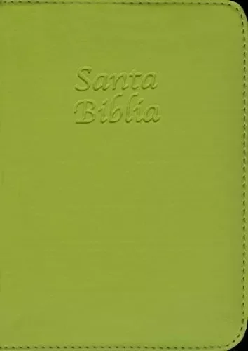 Biblia Rvr60 Bolsillo Verde Con Cierre