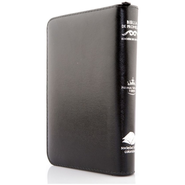 Biblia RVR60 de estudio promesas color negro RVR45cZa - Image 3