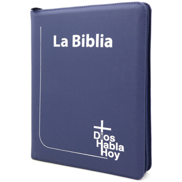 Biblia Dios Habla Hoy Letra Gigante Azul cierre15 pt - Image 2