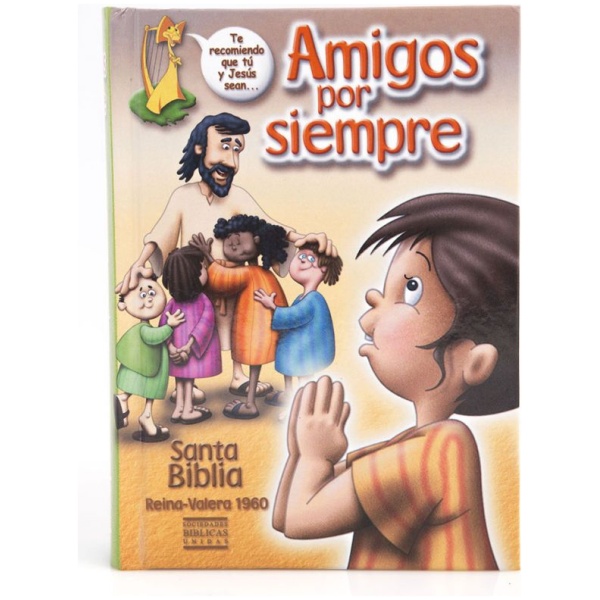 Biblia Amigos Por Siempre RVR PJR Verde