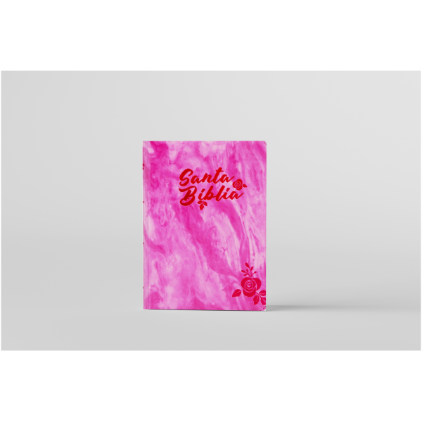 Biblia RVR1960 Tamaño Personal Color Fucsia Cierre Indice