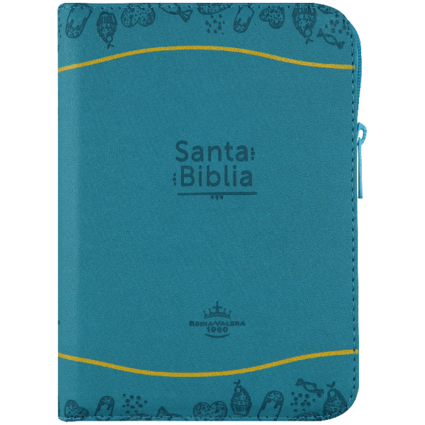 Biblia Color Azul Amarillo RVR 1960 RVR045cZTILM PJR - Image 5