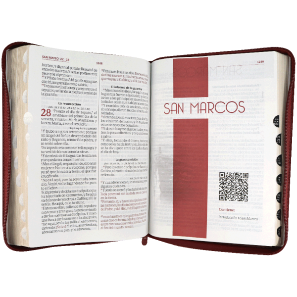 Biblia RVR 1960 Letra Gigante Vino Cierre RVR086cZTILGi PJR - Image 4