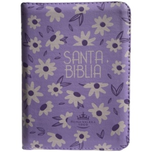 Biblia RVR1960 Lila Mediana Cierre