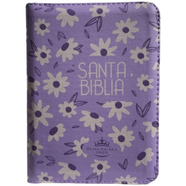 Biblia RVR1960 Lila Mediana Cierre