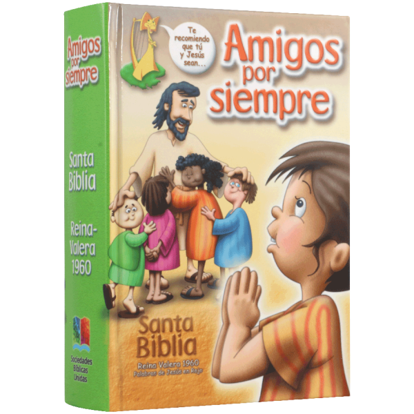 Biblia RVR1960 Amigos Por Siempre Verde