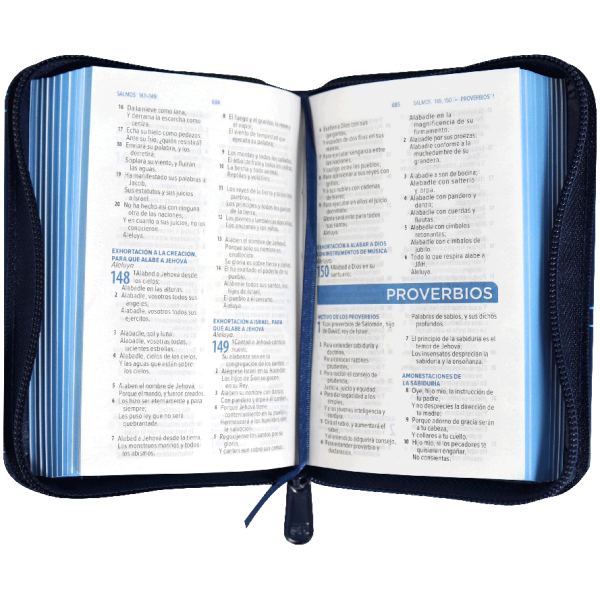 Biblia Mini Bolsillo RVR 1960 Azul RVR015Z PJR - Image 4