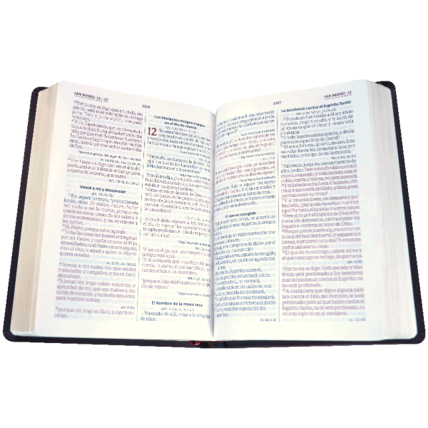 Biblia Rvr1960 Letra Gigante Im Piel Vino RVR086cLGiPJR - Image 2