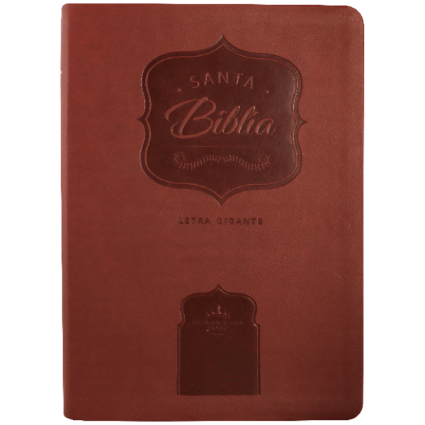 Biblia Rvr1960 Letra Gigante Im Piel Vino RVR086cLGiPJR - Image 3