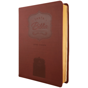 Biblia Rvr1960 Letra Gigante Im Piel Vino RVR086cLGiPJR