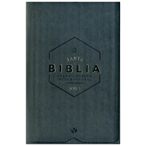 Biblia Mediana Ultrafina Nvi, Negro, Tipo Agenda, Imit Piel