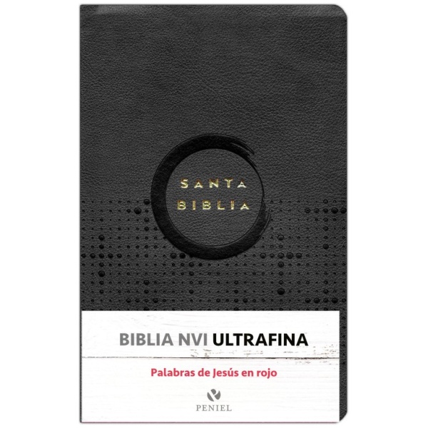 Biblia NVI Excelencia Ultrafina Piel Imit Negro - Image 3