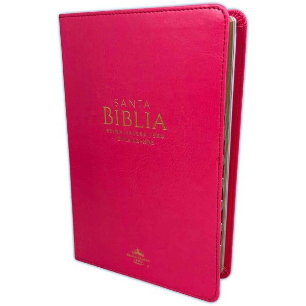 Biblia RVR1960 Clásicafucsia índice cierre 12.5pt 065PJR