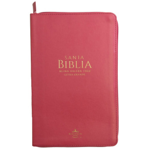 Biblia RVR1960 Manual Letra Grande Índice Fucsia