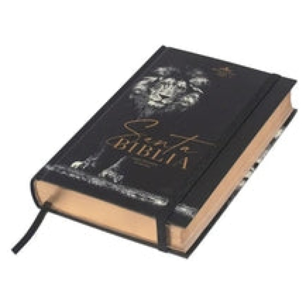 Biblia RVR1960 Tapa Dura Con Elástico León Manual 12.5pt 063PJR - Image 2