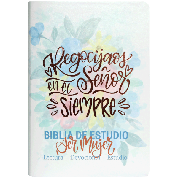 Biblia de estudio Ser Mujer letra grande RVR60 índice