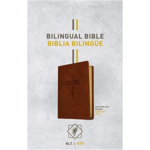 Biblia Bilingüe NLT/NTV sentipiel café