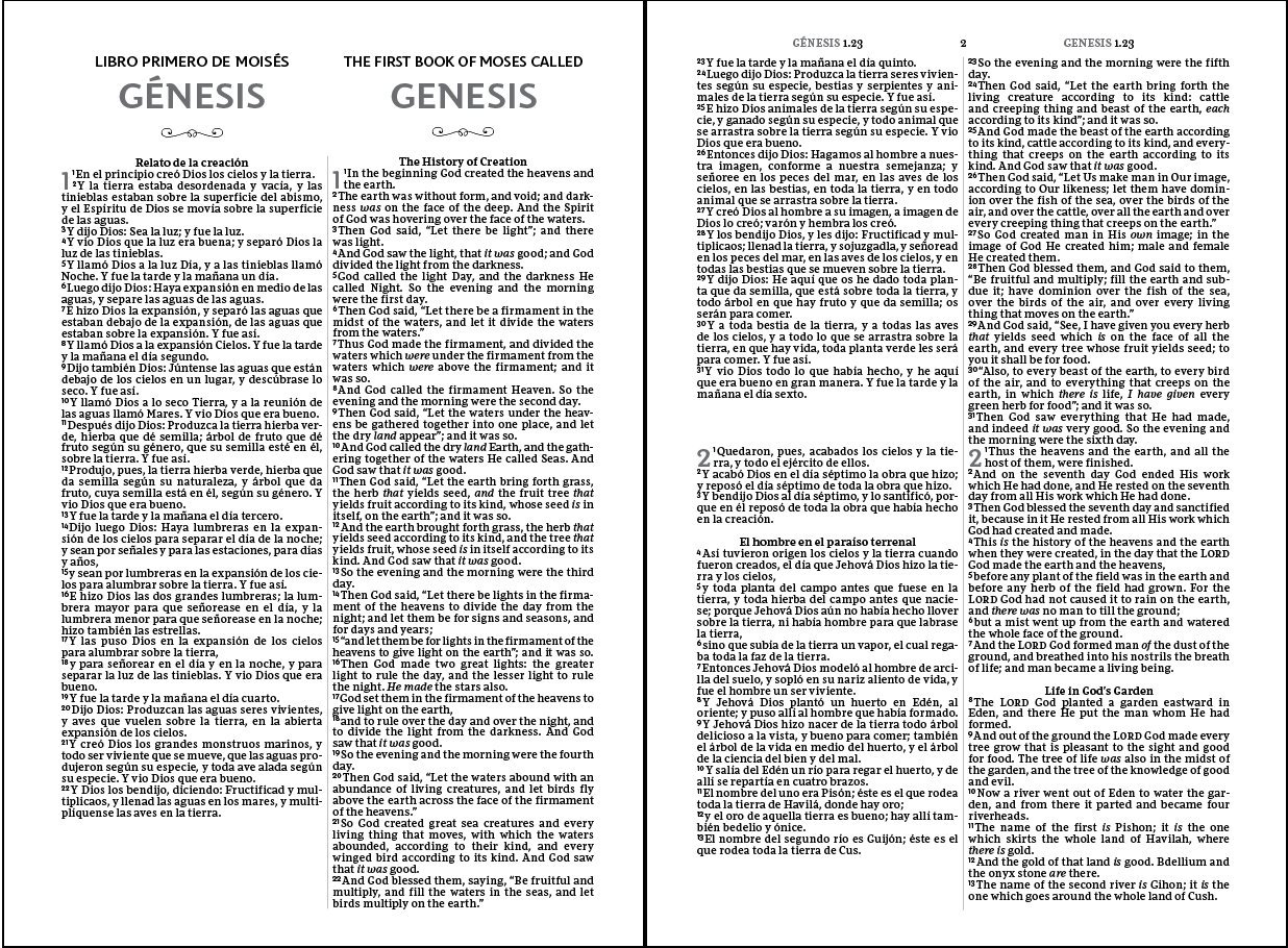 Biblia bilingüe Reina Valera Revisada – New King James