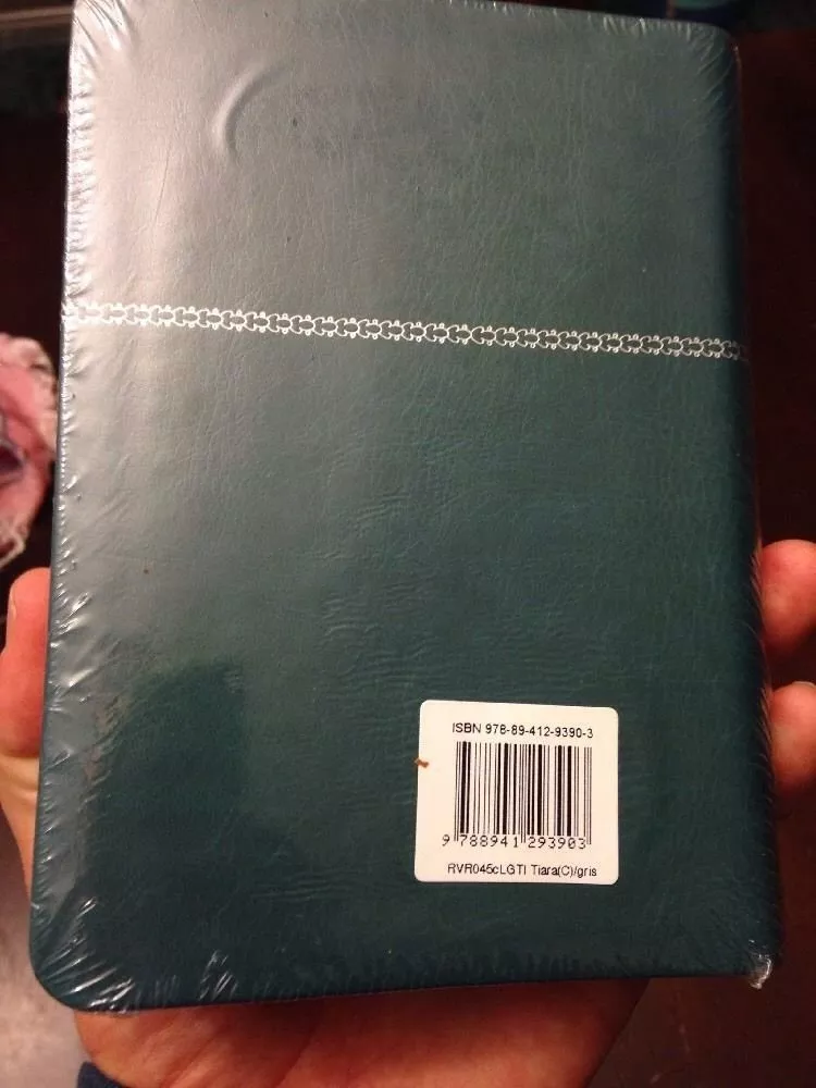 Biblia Chica, Letra 8 Pts, Índice Rvr1960, Tiara/gris/verde