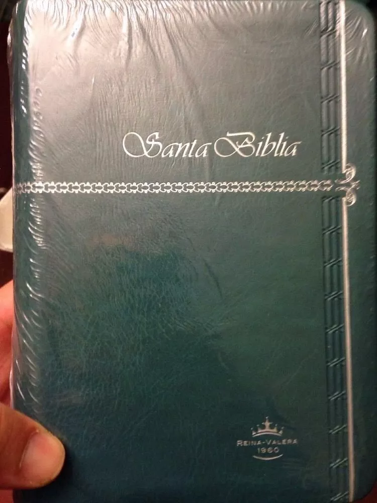 Biblia Chica, Letra 8 Pts, Índice Rvr1960, Tiara/gris/verde