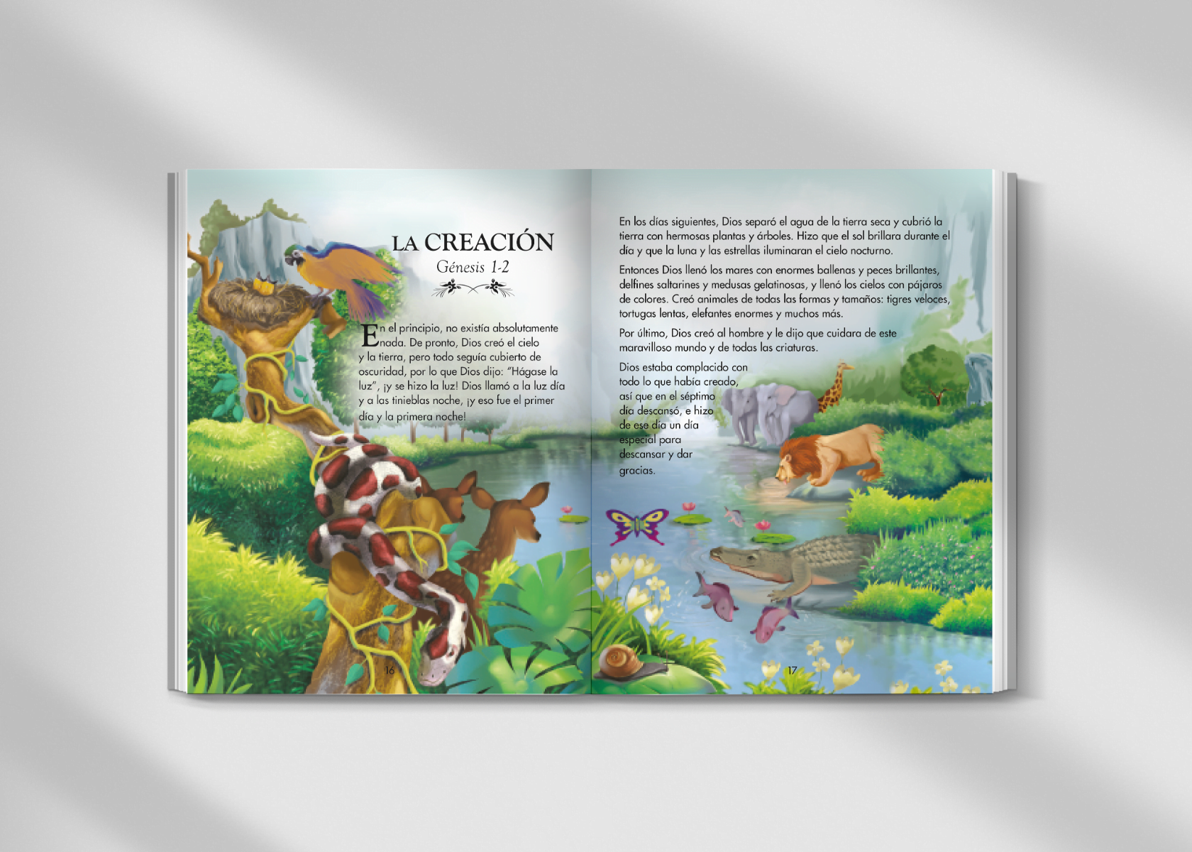 Biblia Completa Ilustrada Para Niños edición regalo