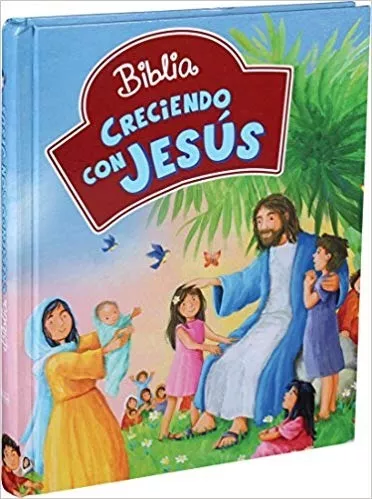 Biblia Creciendo Con Jesús Tla Tapa Dura Color