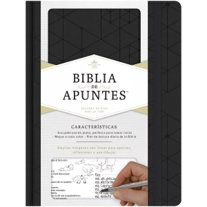 Biblia De Apuntes Rvr1960, Imitación Piel Color Negro