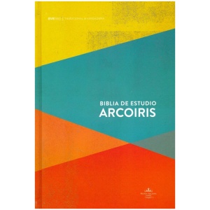 Biblia de Estudio Arcoiris Multicolor Tapa Dura RV1960