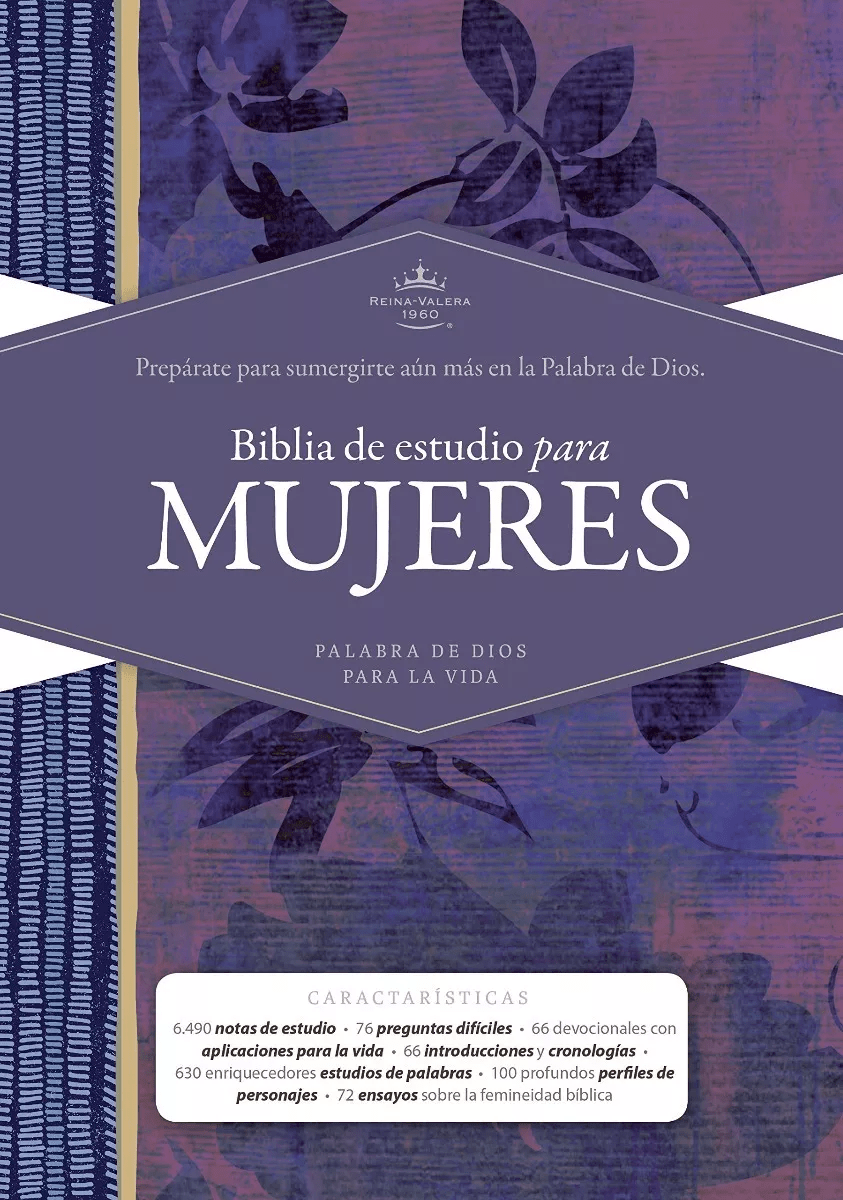 Biblia De Estudio Para Mujeres Rvr1960, Tapa Dura