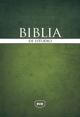 Biblia De Estudio Reina Valera Revisada Rvr Tapa Dura