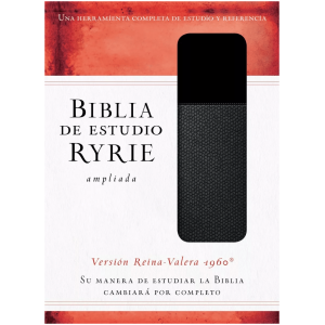 Biblia De Estudio Ryrie Ampliada Rvr60 – Duo-tono Negro