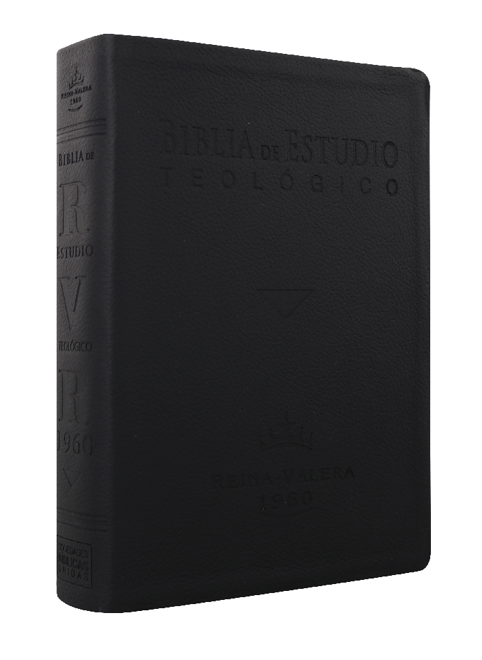 Biblia de Estudio Teológico RVR60 cuero legítimo
