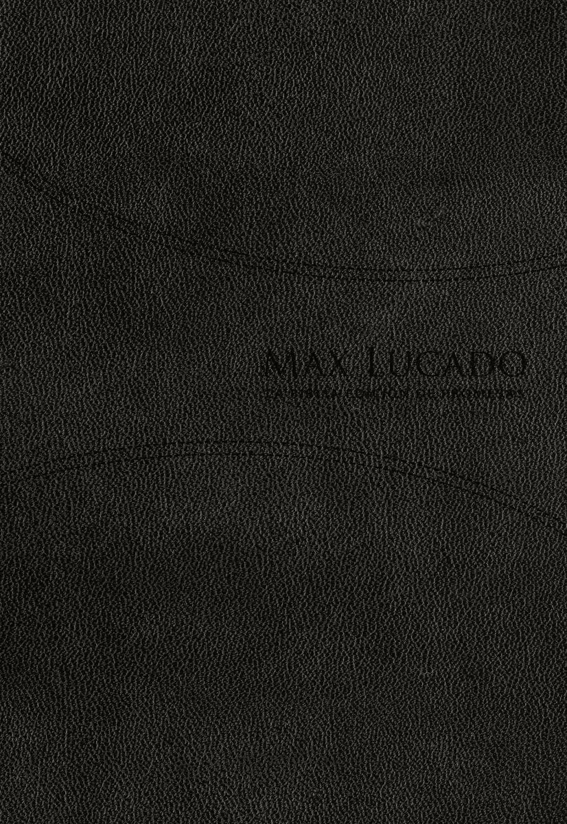 Biblia De Promesas Max Lucado Rvr1960, Piel Especial Negra