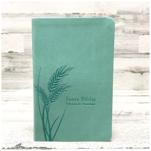 Biblia de Promesas RVR 1960 Letra Grande Menta manual 12pt