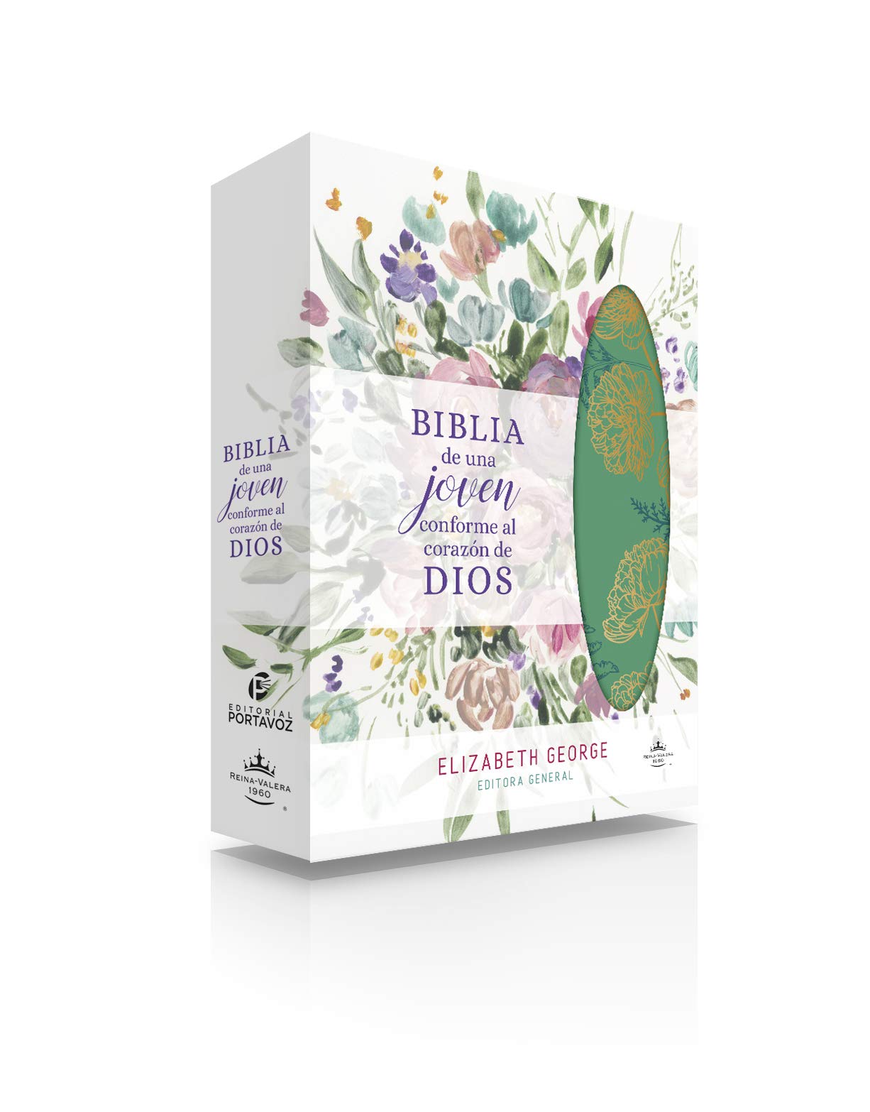 Biblia de Una Joven Conforme Al Corazón de Dios: Verde