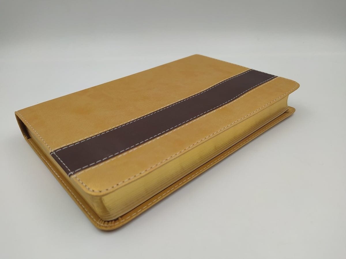 Biblia Ed Especial Referencias Rvr1960 Oro/marrón, Imit Piel