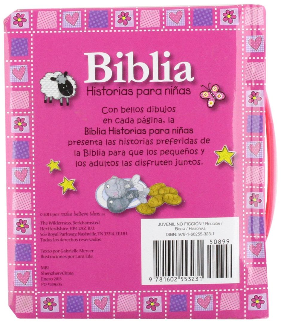 Biblia Historias Para Niñas