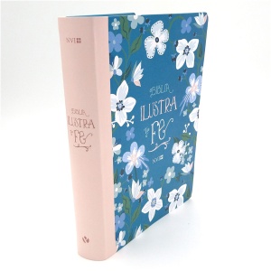 Biblia Ilustra Tu Fe rosa,
