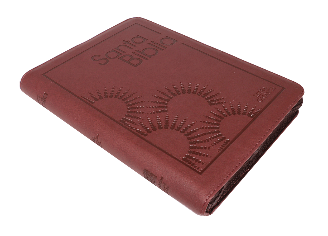 Biblia Letra Gigante Cierre RV1960 café soles