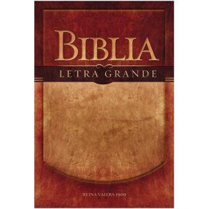 Biblia Letra Grande Rv 1909 – Rústica