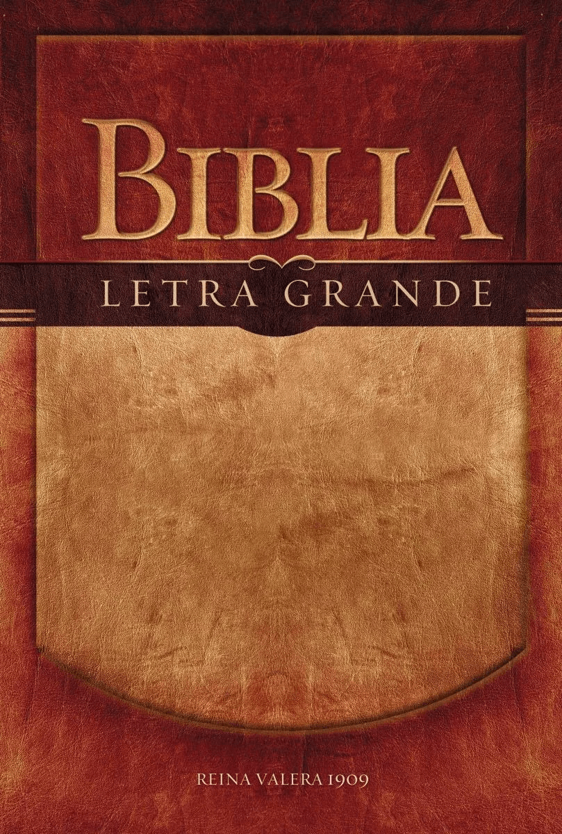 Biblia Letra Grande Rv 1909 – Rústica