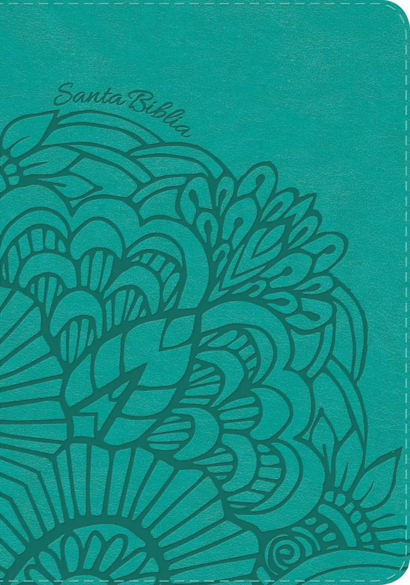 Biblia Letra Grande, Tamaño Manual Rvr1960, Imit Piel Aqua
