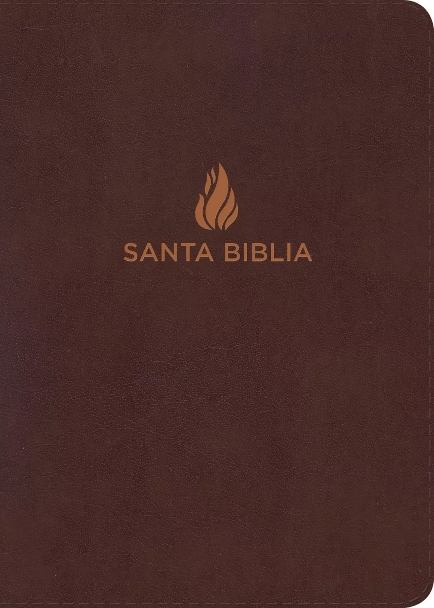 Biblia Letra Súper Gigante Nvi Piel Fabricada Marrón
